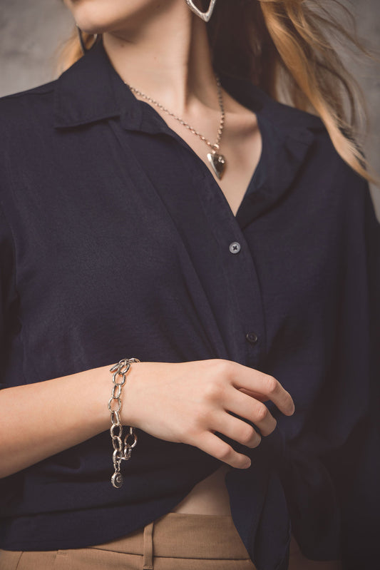 Carmel Silver Bracelet