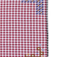 S/2 Estrellas Embroidered Placemat - Burgundy