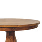 Solid Wood Round Pedestal Dining Table