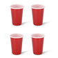 S/4 Large Enamel Tumbler  - Two Tone