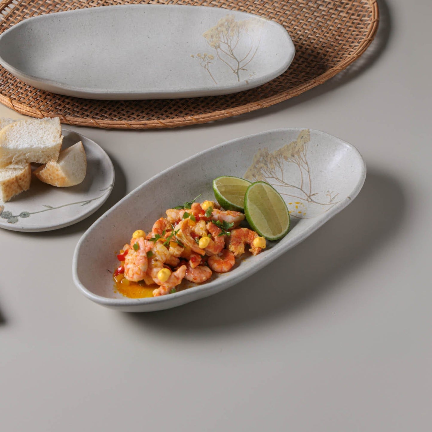 Deep Oval Platter Set of 4