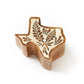 Texas Bluebonnet Keepsake Box - Hand Carved State Flower Swivel Lid