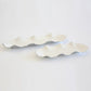 Ruffled Long Trays Oyster