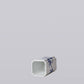 1920s Blue and White Porcelain Cherry Blossom Square Vase