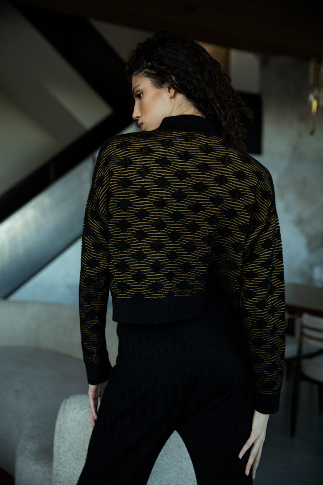 AMELIE POLO - GOLDEN BLACK