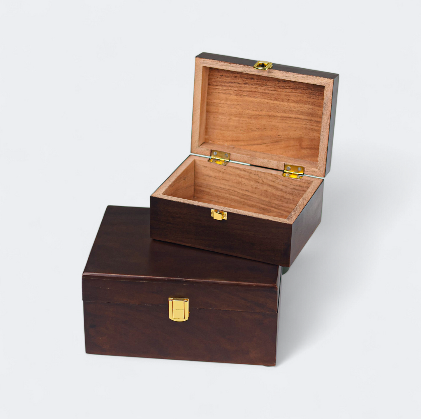 Handcrafted Acacia Urban Walnut Box Set Gift Box