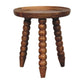 Solid Wood Spindle Tray Side Table