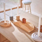 Savi Ceramic Candleholder - Nutmeg
