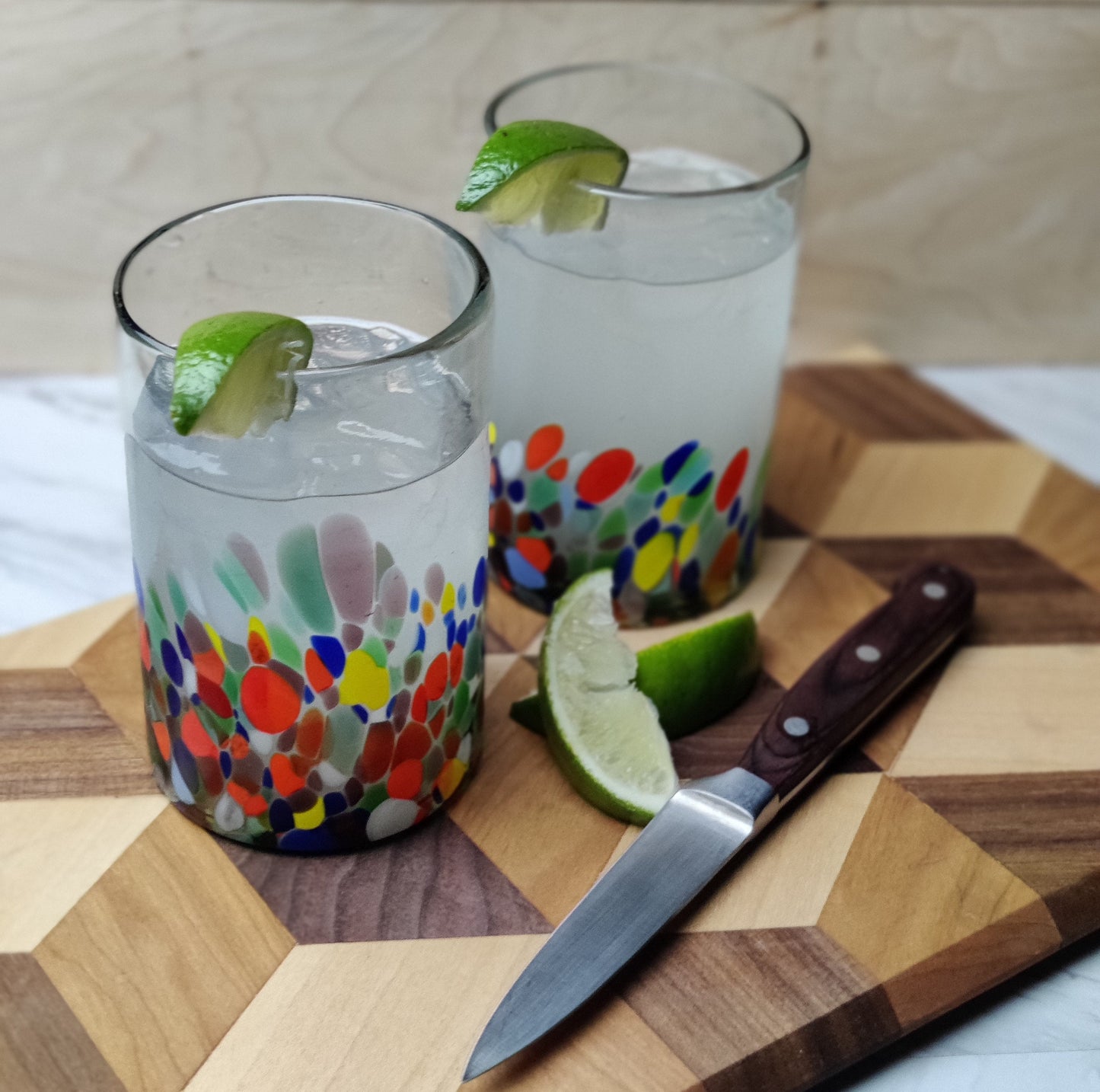 Confetti Carmen Drinking Glasses - Set of 6