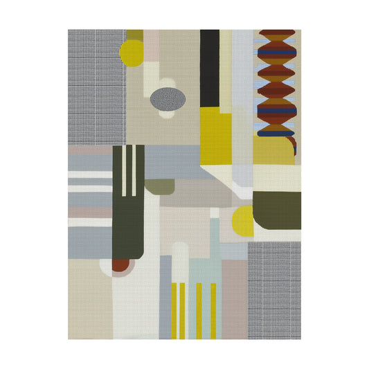 Woven Perspectives No. 16 — Geometric Abstract Art Print