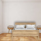 Circular Open Slot Nightstand
