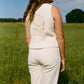 Ave del Rio | Hand-Embroidered Pants in Cotton