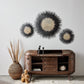 Usiku Black and Natural Woven Wall Art
