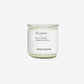 Evergreen Spanish Glass Candle
