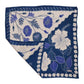 Full Hand Drawn Batik Tulis Bandana Authentic, 100% Soft Cotton, Hibiscus Poppy Flowers , Pagi Sore