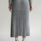 ADELINE SKIRT - GREY IVORY