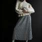 ADELINE SKIRT - GREY IVORY