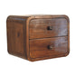 Solid Wood Floating Mini Nightstand