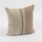 Handwoven Boucle Alpaca Pillow Cover - Brown