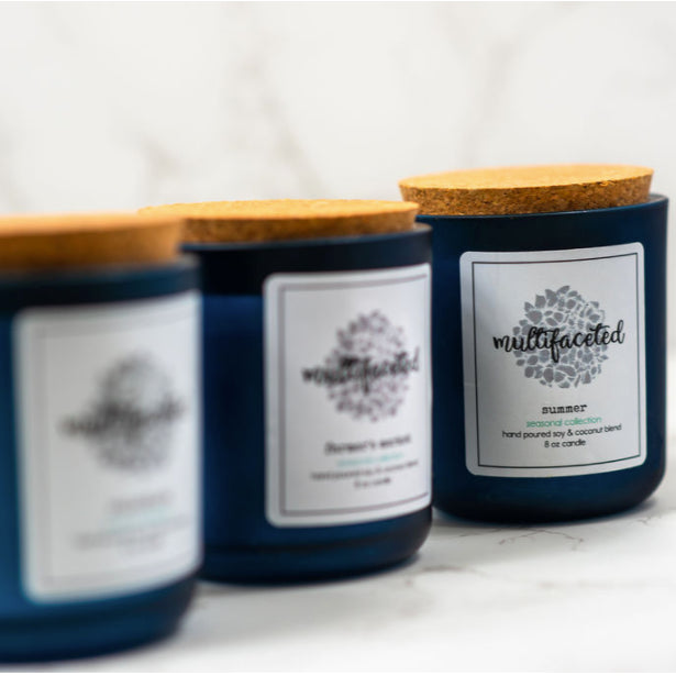 On Sale! Summer Scent Candle - Eco-Friendly 8 oz.