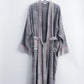 Charcoal Tribeca Long Bathrobe