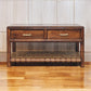 Regency Woven Console Table