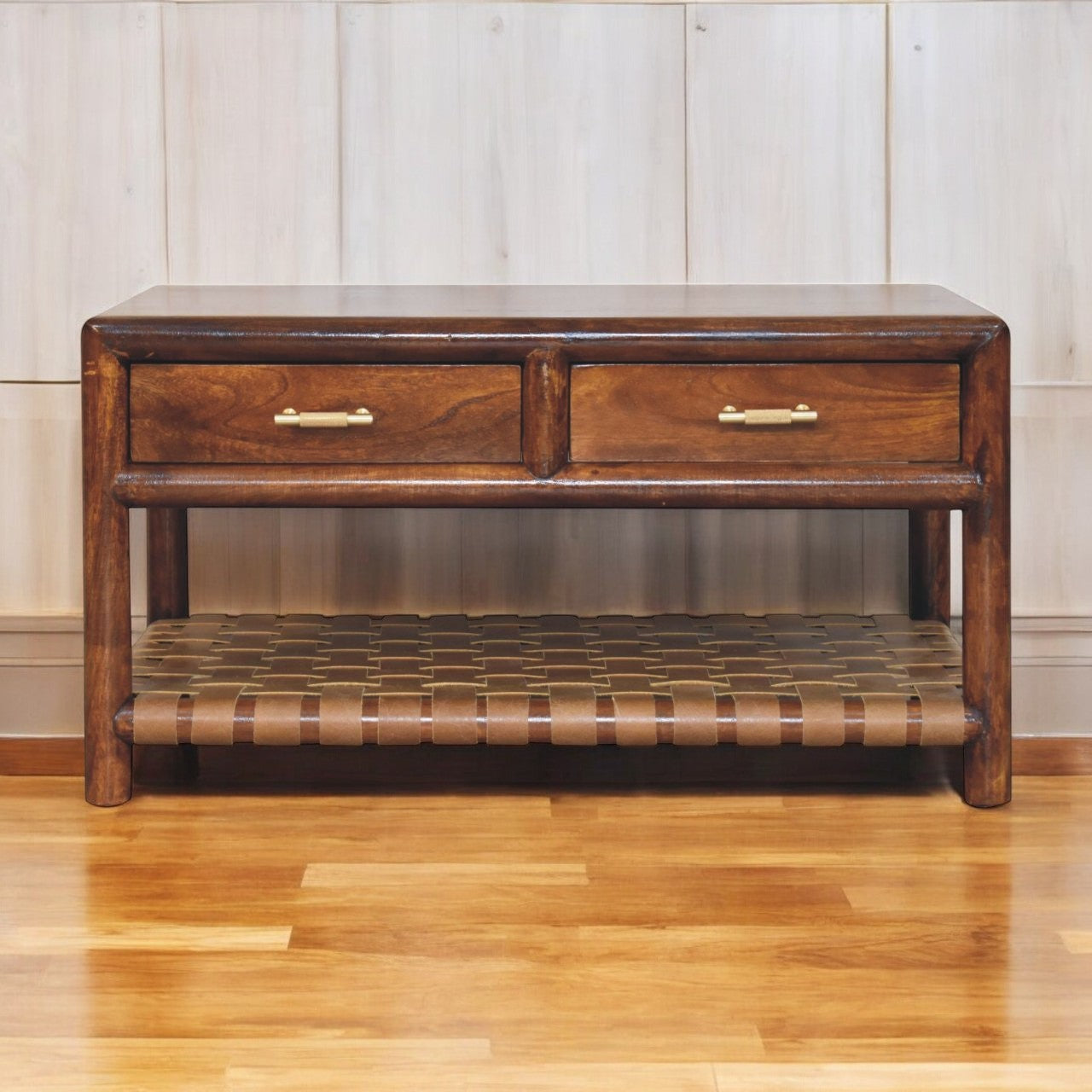 Regency Woven Console Table