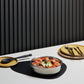 8-Inch Round Stainless Steel Pan - Oven & BBQ