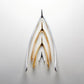 Wishbone Double Condiment Silver/Gold