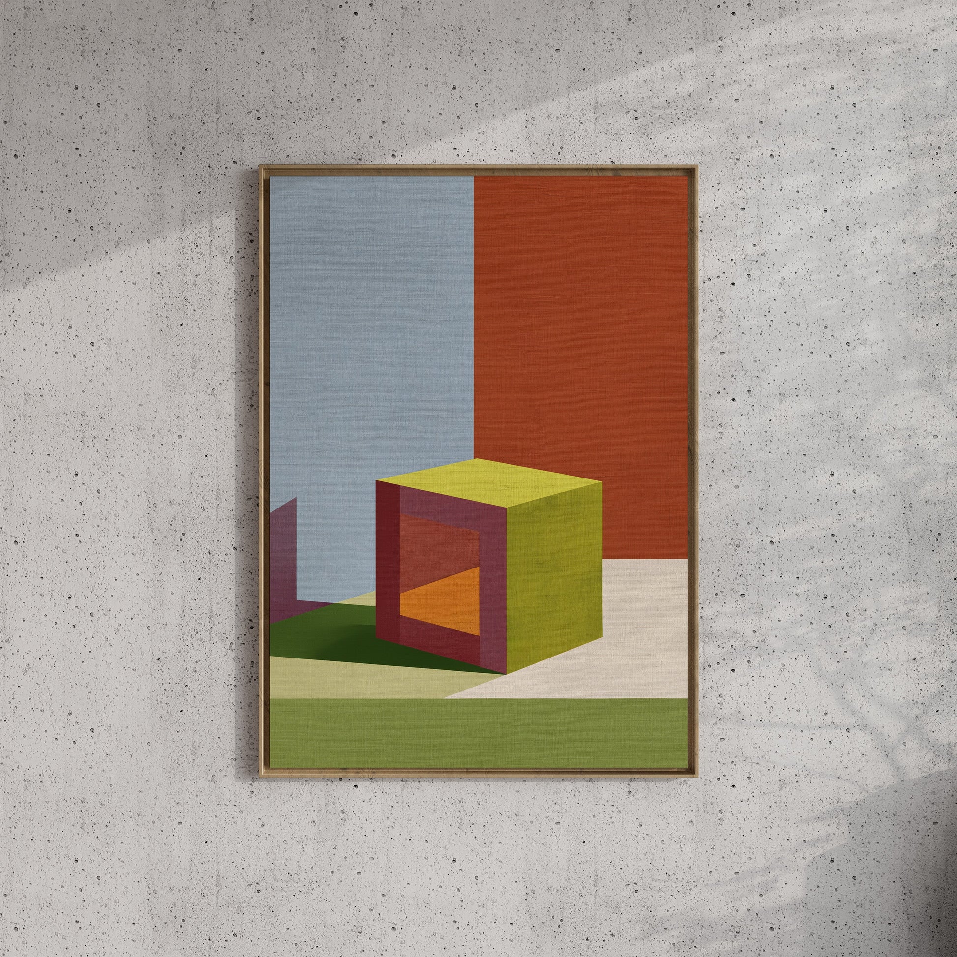 Form and Structure No. 01 — Geometric Abstract Art Print
