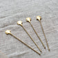 S/4 Seashell Drink Stirrers - Large