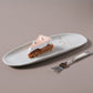 Shallow Organic Oval Platter Large Set of 4