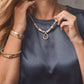 Droplet Bronze Bangle