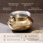 Brass Indian Style Wok/ Brass Soup Pot