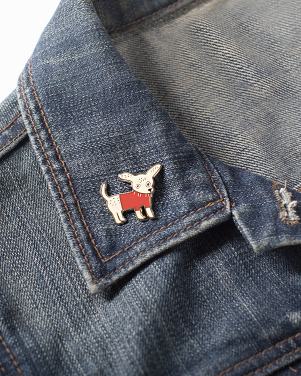 ENAMEL DOG PINS by Fringe Studio