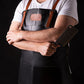 Theodore Black Leather Apron