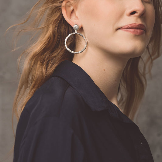 Aura Sterling Silver Earrings