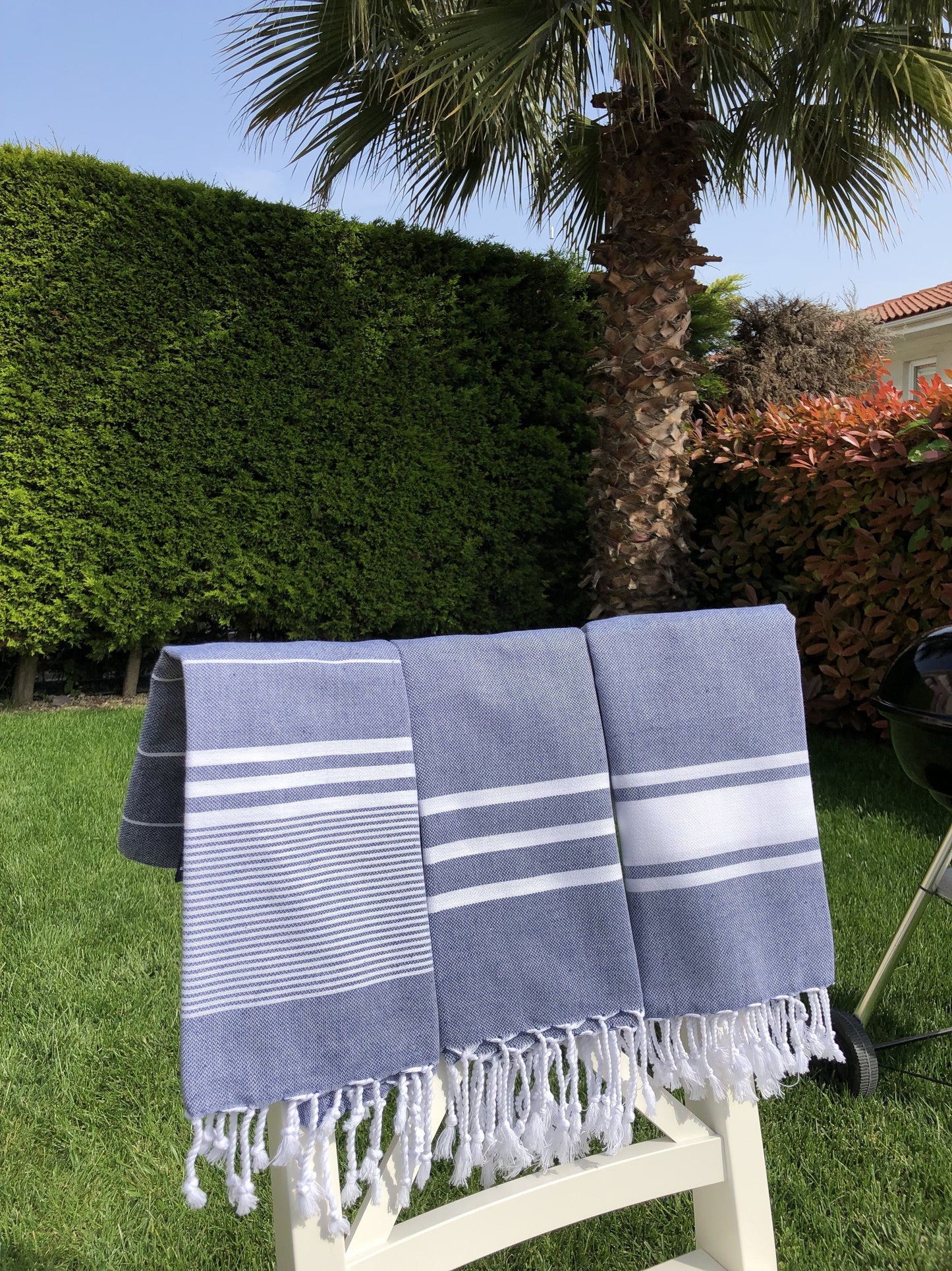 Essential Turkish Hand / Kitchen Towel Set of 3