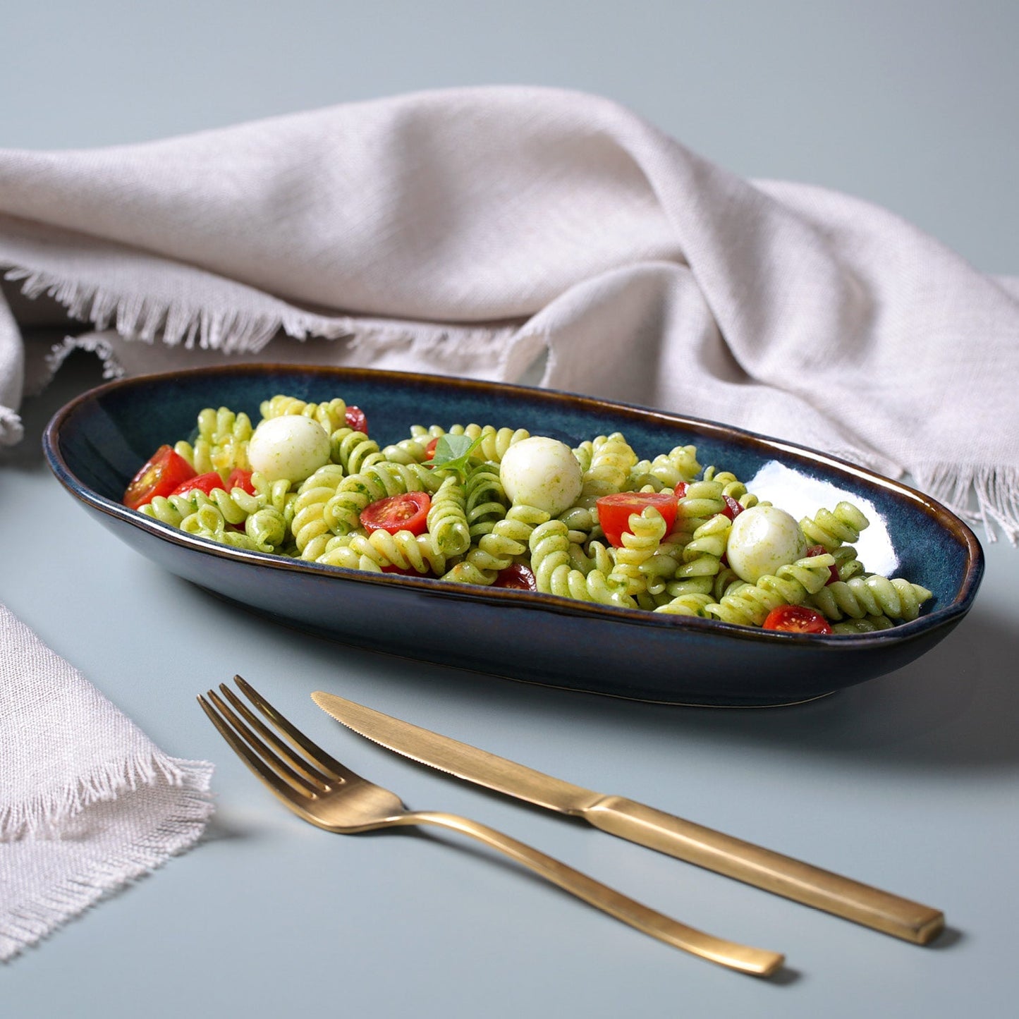 Deep Oval Platter Set of 4