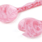 Resin Salad Server- Pink (Set of 2), 12.40 x 3.93 Inches