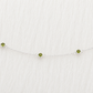 August Birthstone Bracelet — Peridot