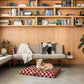 Red Checker | Dog Bed with Cover