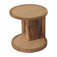 Solid Wood Close-knit Corner End Table