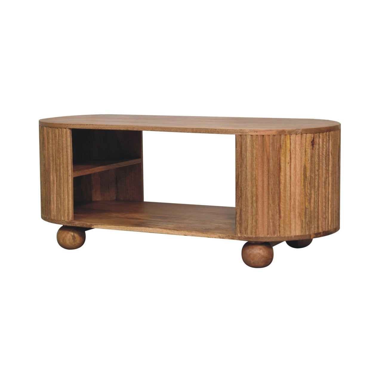 Solid Wood Soba Ball Coffee Table