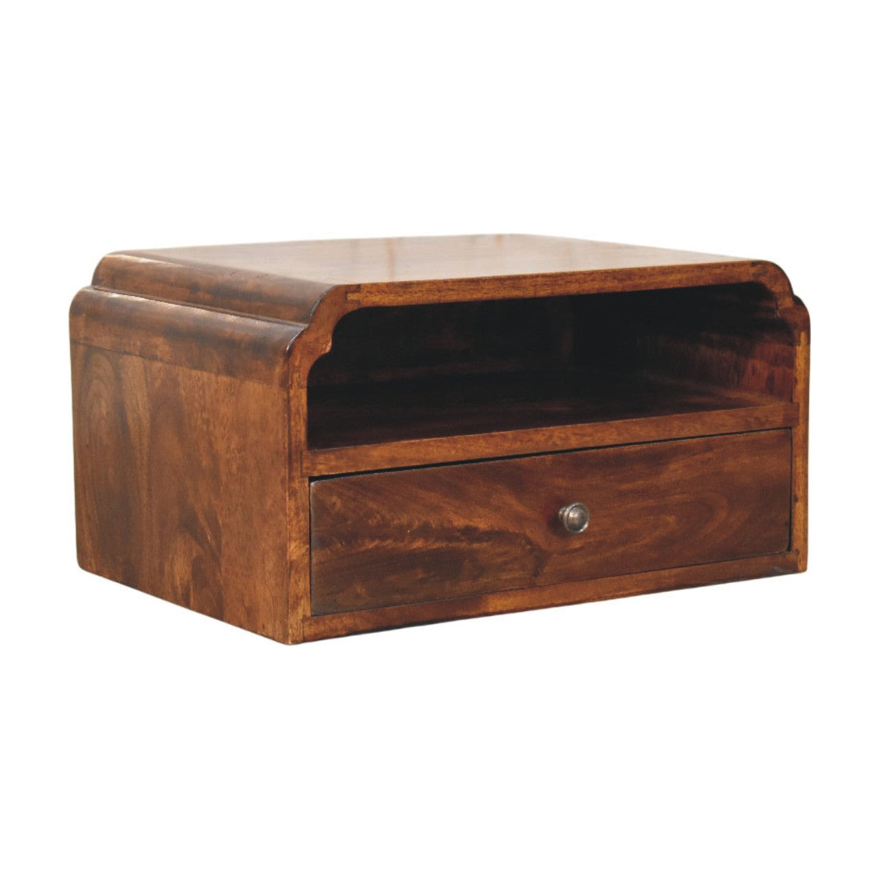 Artisan Furniture Solid Wood Avora Wall-Mounted Bedside