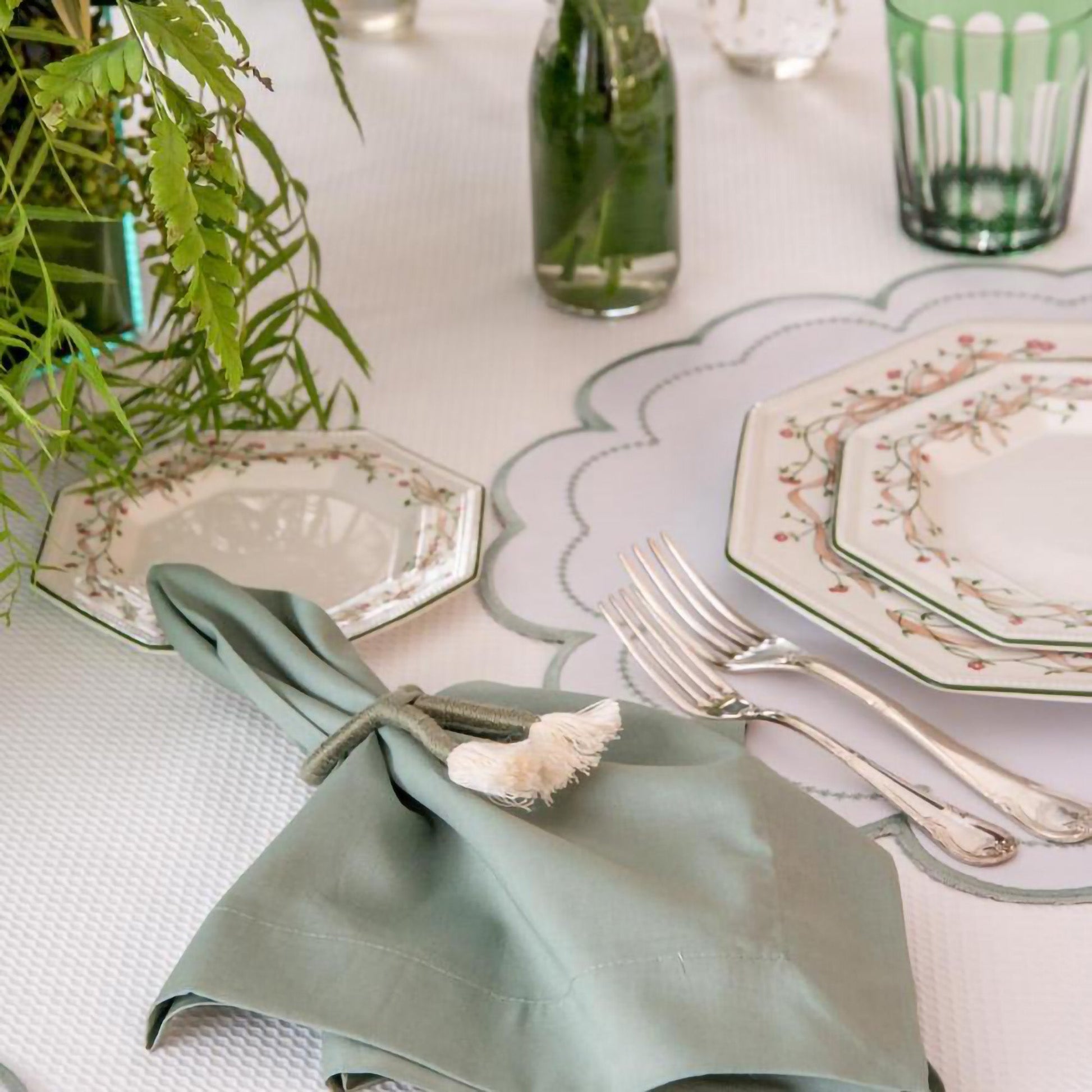 Nautical Knot Napkin Rings (Set of 4)