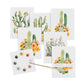 All-in-One Watercolor Art Prints + Postcards: Desert Botanicals