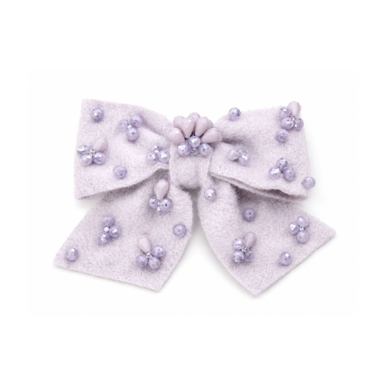 Violet Hair Bow