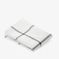 White Plaid | Dog Bed or Bed Cover