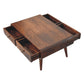Solid Wood California Walnut Sonata Coffee Table